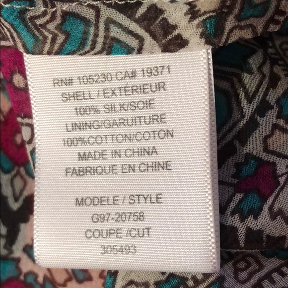 Joie silk blouse. NWOT. Size S - Picture 5 of 8